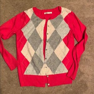 Argyle old navy sweater